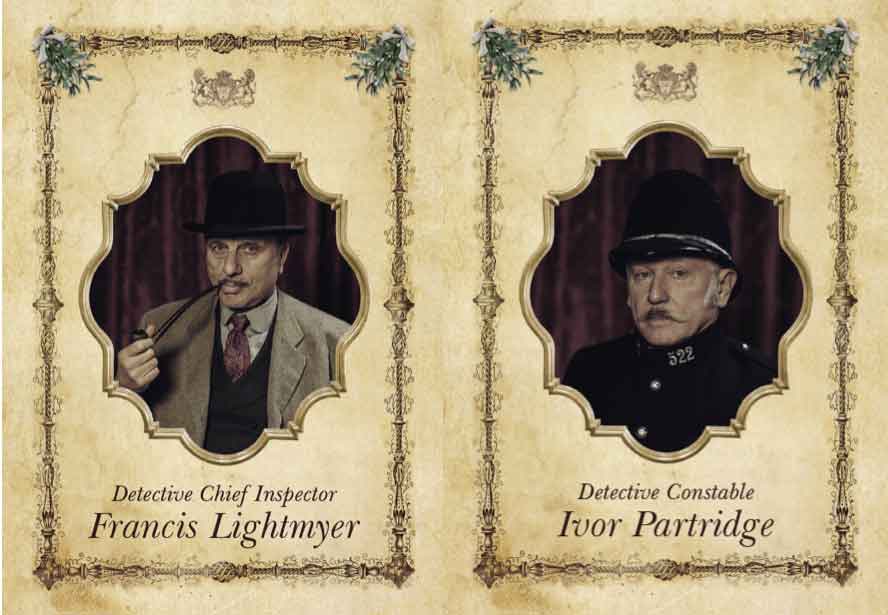 Udo Wachtveitl und Miroslav Nemec als “Chief Inspector Lightmyr” und „Constable Partridge“ © BR 2021